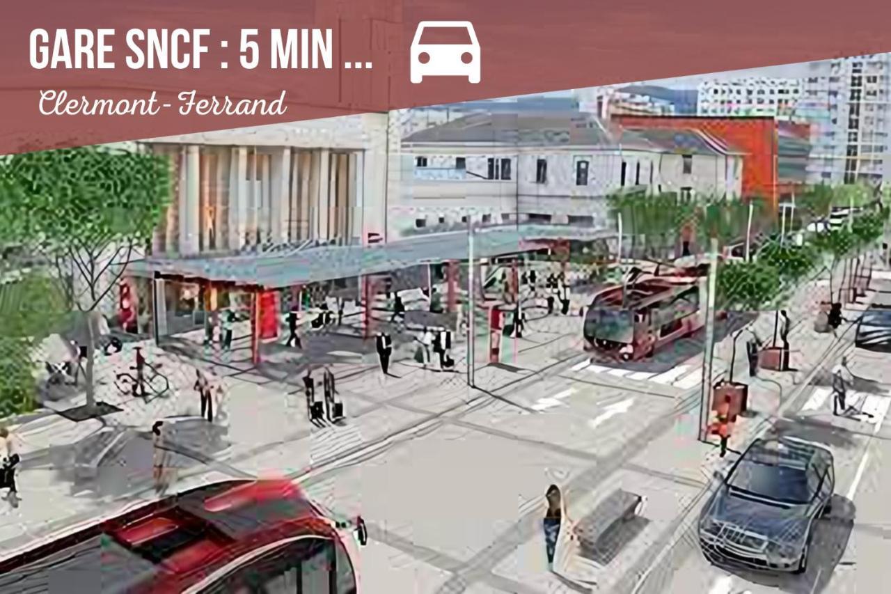 #Le Cocon Des Volcans#Parking Prive/Montferrand Κλερμόν Φεράν Εξωτερικό φωτογραφία
